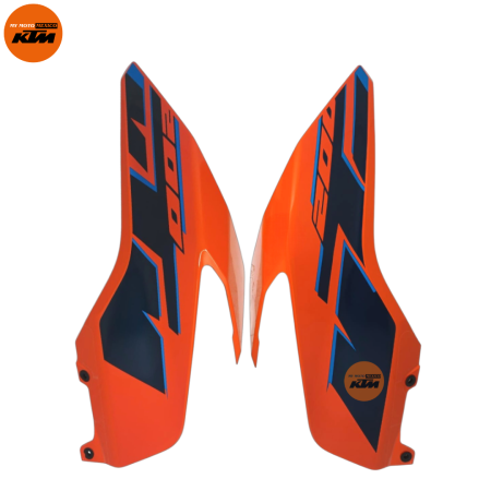 KIT DE TAPAS DE TANQUE DERECHO E IZQUIERDO KTM DUKE 200