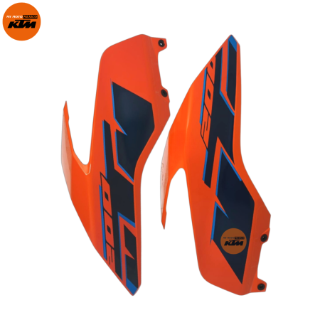 KIT DE TAPAS DE TANQUE DERECHO E IZQUIERDO KTM DUKE 200