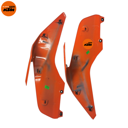 KIT DE TAPAS DE TANQUE DERECHO E IZQUIERDO KTM DUKE 200