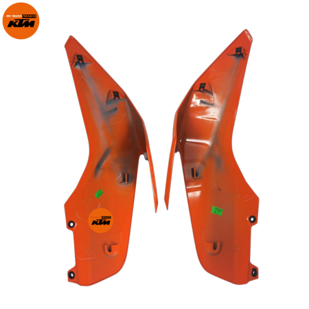 KIT DE TAPAS DE TANQUE DERECHO E IZQUIERDO KTM DUKE 200
