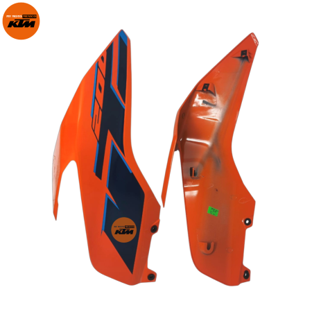 KIT DE TAPAS DE TANQUE DERECHO E IZQUIERDO KTM DUKE 200