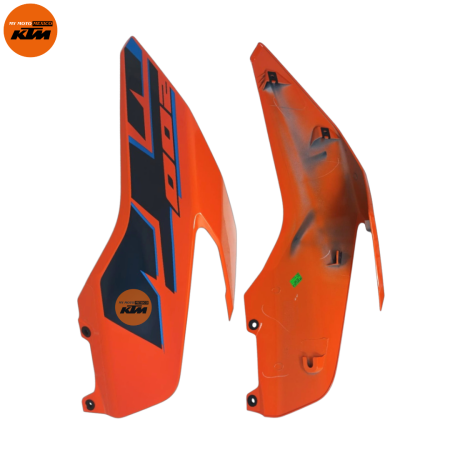 KIT DE TAPAS DE TANQUE DERECHO E IZQUIERDO KTM DUKE 200