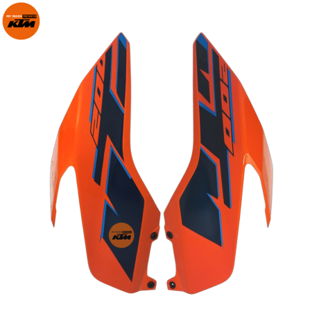 KIT DE TAPAS DE TANQUE DERECHO E IZQUIERDO KTM DUKE 200