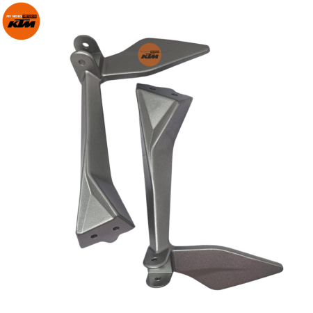 KIT DE BASES DE POSAPIES TRASERO DERECHO E IZQUIERDO KTM DUKE 200 DUKE 390