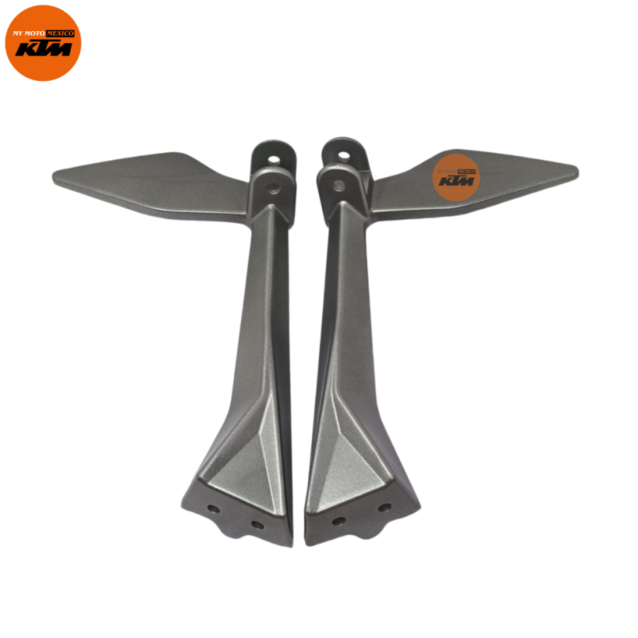 KIT DE BASES DE POSAPIES TRASERO DERECHO E IZQUIERDO KTM DUKE 200 DUKE 390