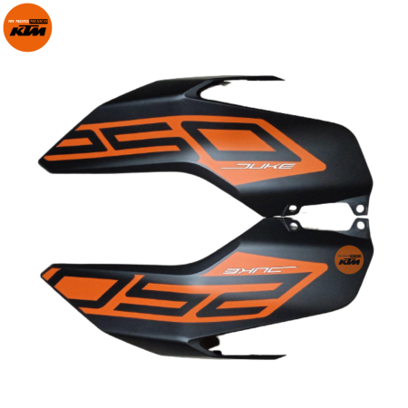 KIT DE TAPAS DE TANQUE DERECHO E IZQUIERDO KTM DUKE 250