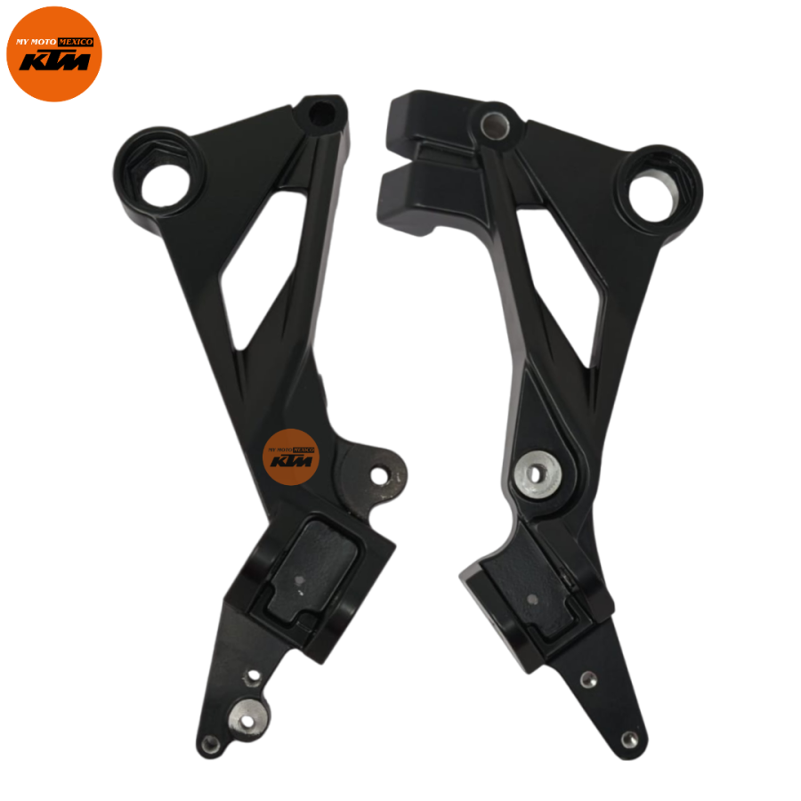 KIT DE BASES DE POSAPIES DERECHO E IZQUIERDO KTM RC 200 RC 390
