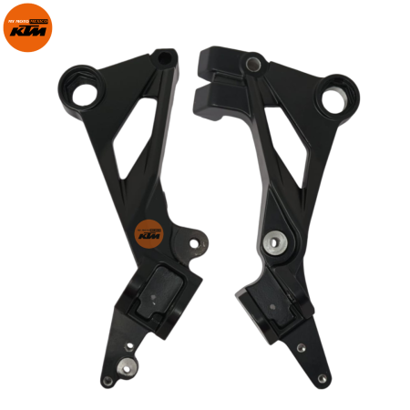 KIT DE BASES DE POSAPIES DERECHO E IZQUIERDO KTM RC 200 RC 390