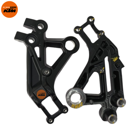 KIT DE BASE DE POSAPIES DELANTERO DERECHO E IZQUIERDO KTM DUKE 200