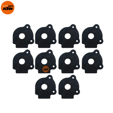 PLACA DE POSAPIES INFERIOR KTM RC 200 RC 390