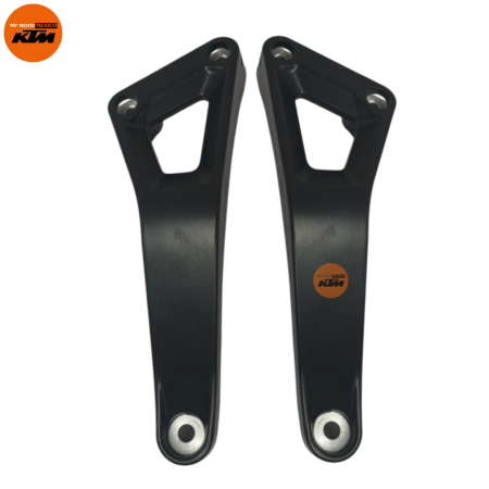 KIT DE SOPORTE DE MOTOR IZQUIERDO DERECHO NEGRO KTM DUKE 250 GEN-3 DUKE 390 GEN-3 SVARTPILEN 401