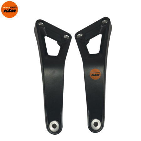 KIT DE SOPORTE DE MOTOR IZQUIERDO DERECHO NEGRO KTM DUKE 250 GEN-3 DUKE 390 GEN-3 SVARTPILEN 401