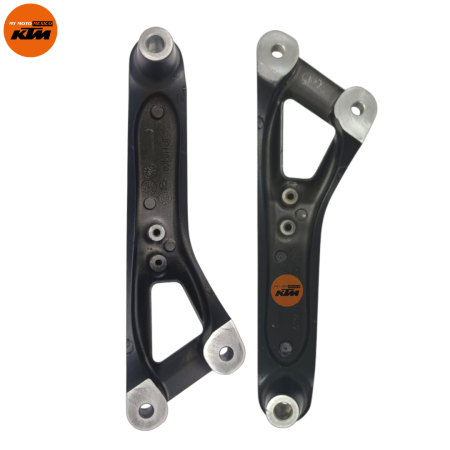KIT DE SOPORTE DE MOTOR IZQUIERDO DERECHO NEGRO KTM DUKE 250 GEN-3 DUKE 390 GEN-3 SVARTPILEN 401