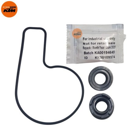 RETENES Y JUNTA DE BOMBA DE AGUA KTM DUKE 200 DUKE 250 DUKE 390 RC 200 RC 390 ADVENTURE 250 ADVENTURE 390