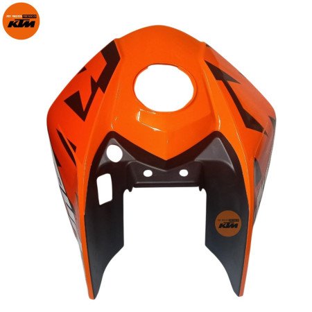 TANK COVER TOP DECALS  ORANGE