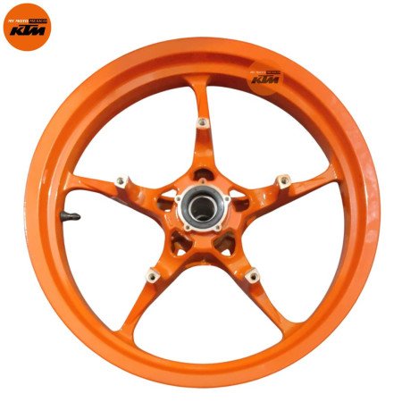 FRONT WHEEL ORANGE