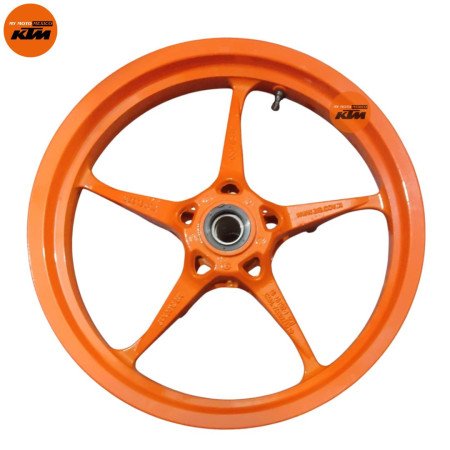 FRONT WHEEL ORANGE