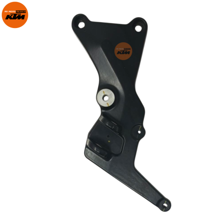HUSQ HOLDR STEP LH BLACK MATT