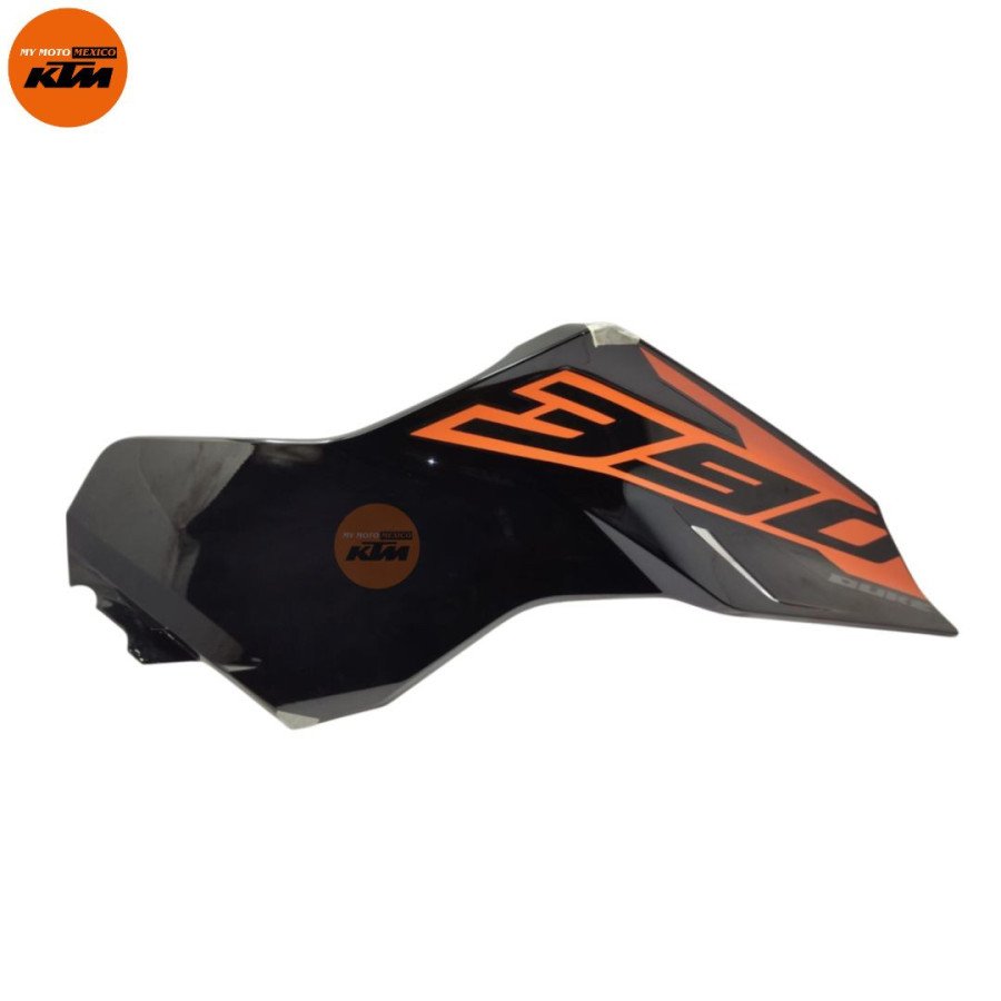 SPOILER TANK RH BLACK GLOSS WITH DECAL