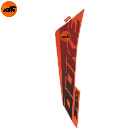 DECAL SPOILER TANK ORANGE LH