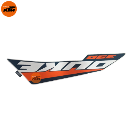 DECAL SPOILER TANK METAL LH