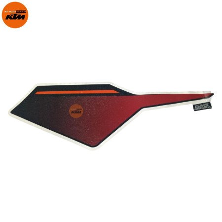 DECAL COVER SIDE ORANGE LH