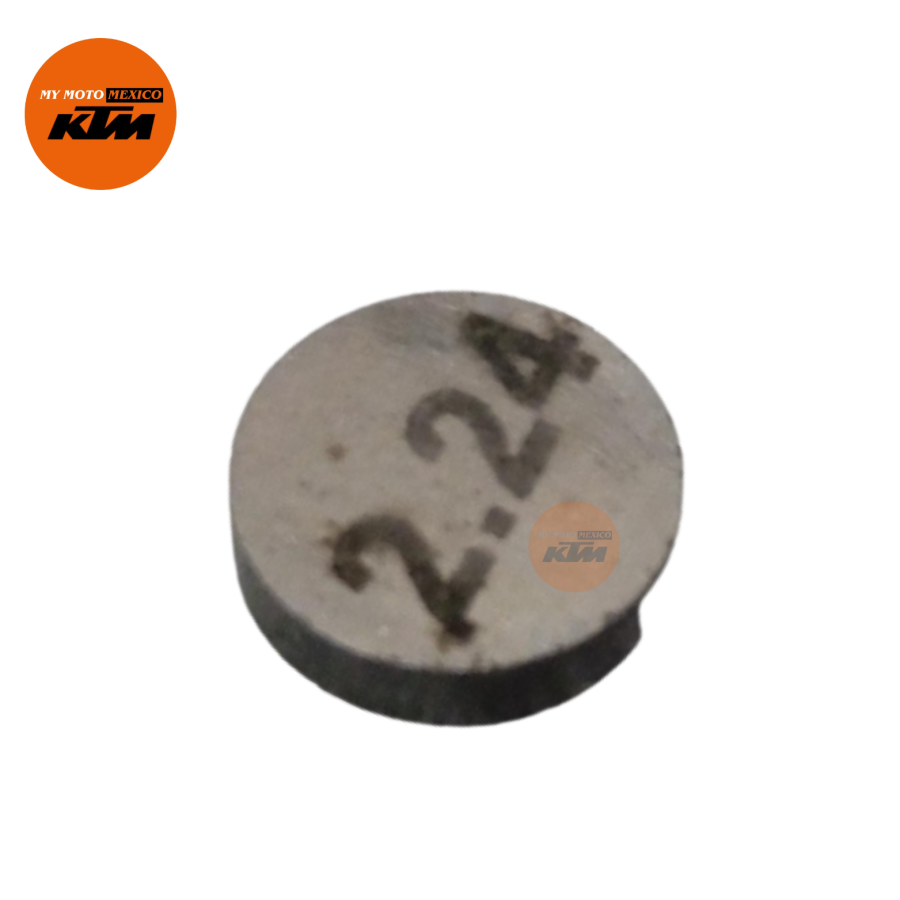 MONEDA 2.24mm DUKE 200 y RC 200 ARANDELA AJUSTE VALVULA