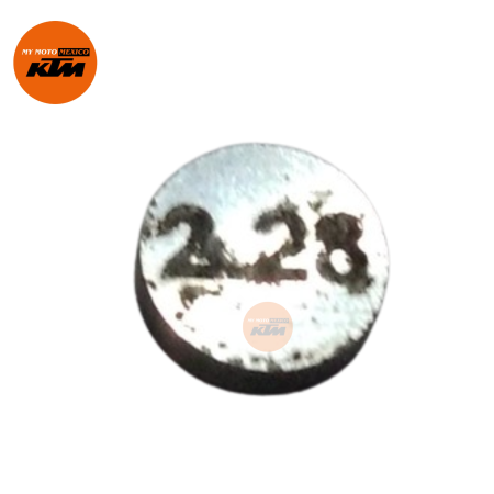 Monedas Pulsadoras Ajuste Valvulas (2.28mm)