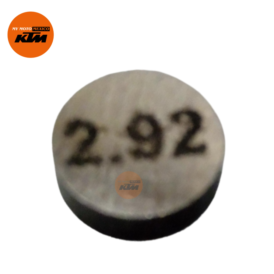 Monedas Pulsadoras Ajuste Valvulas (2.92mm)